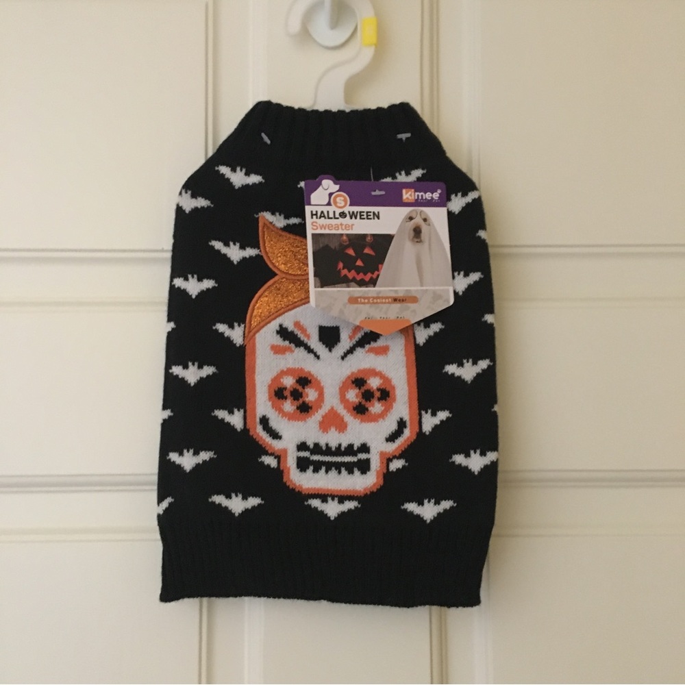 NEW (S) Dog Halloween Sweater (Small) Pet Apparel for Small Dogs | Kimee